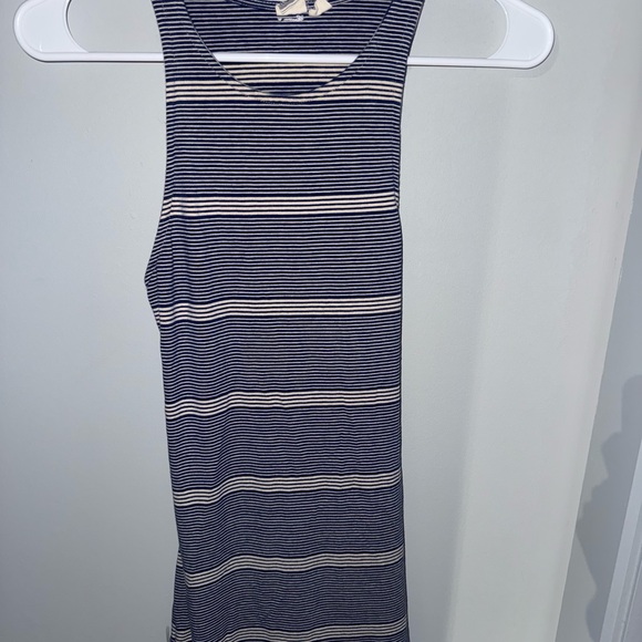 Roxy Striped Sleeveless Maxi Dress Size Small - Picture 2 of 4